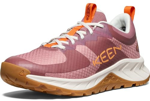 KEEN Women's Versacore Waterproof Scarpe da escursionismo, Rose Brown/Tangerine, 6.5 UK