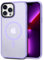 CACOE Magnetisch Hülle für iPhone 13 Pro Max Hülle 6.7 Zoll,kompatibel mit MagSafe,Durchscheinende Matt Handyhülle Stoßfest Kratzfest Schutzhülle Cover