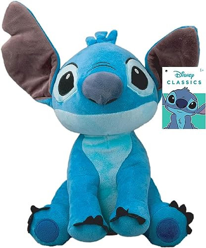Play by Play Peluche Soft Stitch Disney avec Son 30cm - (460018232) (Stitch 35cm)