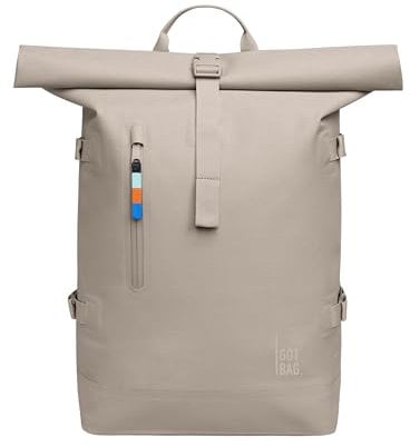 GOT BAG Rucksack Rolltop 2.0 | Laptop Rucksack wasserdicht mit Herausnehmbarer 15,6“ Laptoptasche | 31 Liter Füllvolumen Rollrucksack (scallop)
