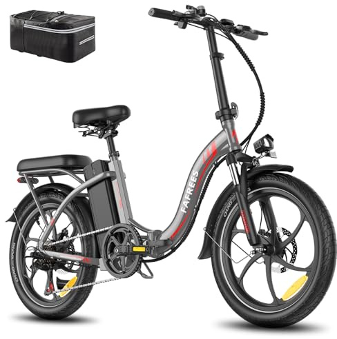 Fafrees F20 E Bike Klapprad 20 Zoll für Erwachsene [ Offiziell ] Herren Ebike Damen 18AH/ 20AH Akku, Elektrofahrrad 250W, E Fatbike 140kg, Elektro Fahrrad, Elektrisch Mountainbike 25km/h- Update