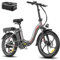 2025 Fafrees F20+ E Bike Klapprad 20 Zoll für Erwachsene [ Offiziell ] Herren Ebike Damen 20AH/720Wh Akku, Elektrofahrrad 250W, Ebike Fatbike 140kg, E Mountainbike 25km/h, Klappbar Elektro Fahrrad 20°