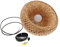 OSALADI Stecker Kabelanhänger Lampe mit Bambuslampenschirm Weiden Rattan Hängelampe für Wohnzimmer Schlafzimmer Esszimmer Bar Restaurant Elegantes Design