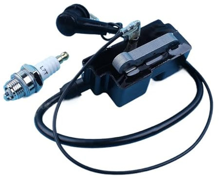 BEUAOCK Zündspule Zündkerze Kompatibel Mit Husqvarna 340 345 346XP 350 351 353 357 XP 359 455 460 334 T 335XPT 336,339 XP Kettensäge
