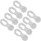 Sonew Premium Steel 12-Speed Bicycle Chain Link Connector Parts for Road and Mountain Bikes - Versatile Cycling Accessory in Silver (Silver)