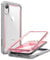 i-Blason Cover iPhone XR, Custodia Rigida con Protezion per Schermo [Serie Ares] TPU Bumper Rugged Case per Apple iPhone XR 2018, Rosa