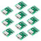 HiLetgo 10pcs Micro USB to Dip Adapter 5pin Female Connector B Type PCB Converter pinboard 2.54 Micro USB Socket