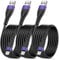 OIITH 3-Pack 10ft iPhone Charging Cords, Extra Long 10 Feet, 2.4A MFi Certified Power Wire Compatible with iPhone 12/11/XS/Max/XR/X/8/7/iPad