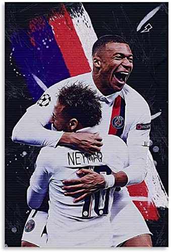 LBMED Leinwand Druck Poster Neymar-Poster für Büroeinrichtung Wandkunst Kunstwerk Malerei Kunstdrucke Bild 19.7x27.6(50x70cm) Kein Rahmen