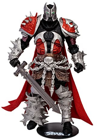 McFarlane Toys, Spawn Comic 17.8 cm Mittelalterliche Spawn Actionfigur mit 22 beweglichen Teilen, Sammelfigur mit Zubehör und Sammlerstandfuß - ab 12 Jahren