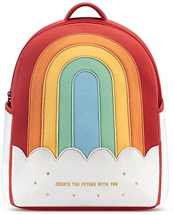 Zoyzoii Baby Kleinkind Rucksäcke Kindergarten Vorschule Rucksack Kinder Schultasche Mädchen Jungen Wasserdichte Kinder Rucksäcke Kindergarten Regenbogen Tasche