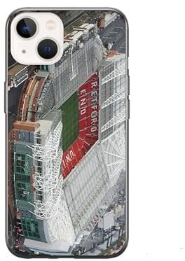 Man U Old Trafford Stadium Hard Silicone Rubber Phone Case Cover for iPhone (select phone model in order details) (iPhone 14)