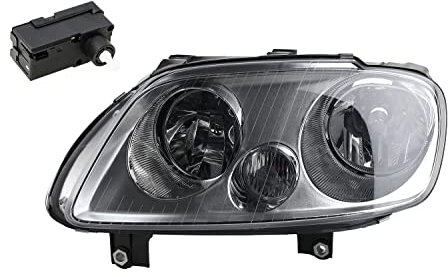 Johns, Scheinwerfer Halogen Front passend für VW Touran 1T 03-06 Links inkl Stellmotor