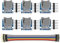 WWZMDiB 6Pcs Mini SD TF Card Module Support Micro SD Card, Micro SDHC Card for Arduino UNO R3 MEGA 2560 Due