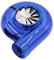 Auto-Luftdiffusoren, Turbo-Lufterfrischer, Auto-Entlüftungsclip, Aromatherapie, Duftdiffusor, Auto-Luftdiffusoren, Lufterfrischer (Blau)