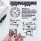 Lace Clock Love Clear Stamps Transparent Silicone Stamp Album Cards Rubber Stamp for Card Making Decoration and DIY Scrapbooking