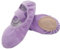 Happy Cherry Mädchen Tanzschuhe Ballett Schlappen Kinder Balettschlappen Flats Geteilte Ledersohle Ballettschuhe für Yoga Gymnastik 29 EU