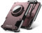 VULKIT Porta carte di credito con fermasoldi Portafoglio sottile in metallo in alluminio con supporto Airtag Portafoglio porta carte con blocco RFID per uomo