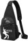 Elvis Singer Rock-Presley Sling Bag Kleine Crossbody-Tasche für Damen, modisch, leicht, Brusttasche, Herren-Schultertasche für Sport, 10, Einheitsgröße