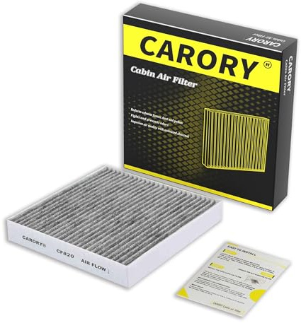 Cabin Air Filter w/Activated Carbon for Hyundai, Kia, Genesis - Tucson, Elantra, Santa Fe, Santa Cruz, Sportage, Sorento, Sonata, Ioniq 5, Ioniq 6, K5, Elantra N, Niro, EV6, EV9, GV60
