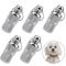 Lot de 5 Tube D'étiquette D'identification de Chat, Tube d'Étiquette Porte-Adresse, Pendentifs D'adresse Personnalisés pour Chiens et Chats, pour Chien, Chat, Animaux de Compagnie