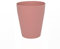 Sinoba Papelera de plástico ideal para habitación infantil, oficina, cocina, altura 26,5 cm, 12 l, color rosa