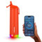 Hidrate Spark PRO Smart Water Bottle - Tracks Water Intake & Glows to Remind You to Stay Hydrated, Straw, 621ml, Lava