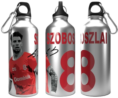 Partisan Liverpool Flasche Szoboszlai 2-Deckel Aluminium 750ml Silber