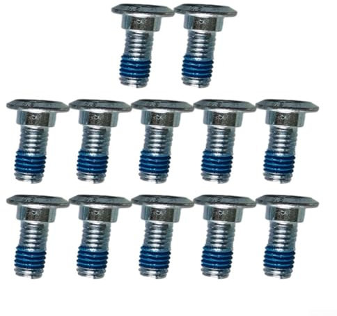 Connessione sicura con 10 bulloni M8 per freni a disco per moto, viti di fissaggio esagonali (m8 x 19)