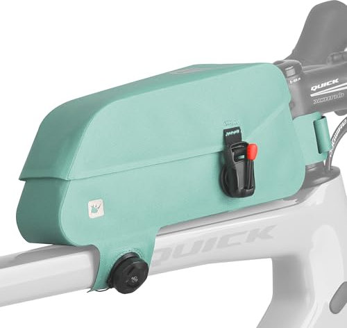 Rhinowalk Fahrrad Rahmentasche mit Magnetverschluss Wasserdicht Rohrtasche Fahrradtasche Fronttasche Oberrohrtaschen Lenkertasche Fahrradzubehör (Tiffany Blau)