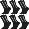 Athlix 6 Paar Anti-Rutsch Fußball Socken Herren Damen – Sportsocken mit Grip Sohle Größe 38-46 – Rutschfeste Sportsocken für Fußball, Basketball, Laufen, Radfahren