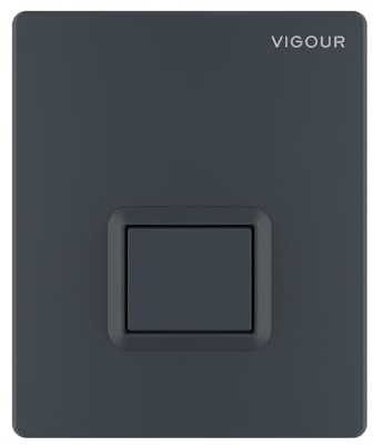 VIGOUR Urinal-Betätigungsplatte TEES Kunststoff matt-anthrazit | V1TEESUANM