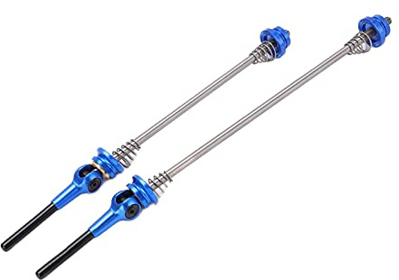 Petjoyful 2er-Pack Schnellspanner für Rennräder – Kraftsparend, leicht, hochfest, rutschfest, mit Schnellverschluss – ideal für Rennräder und Faltcaravans (Blau)