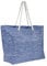 Lazy Beach Bag Women's Tote Beach Bag Shoulder, Blue, L