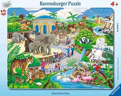 Ravensburger 45 el. - Wizyta w Zoo [PUZZLE]
