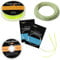 Fliegenfischschnur-Set, 8 F, WF, 8 WT, geflochten, Grün
