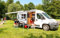 Fiamma Dachmarkise F80S Schwarz 370 cm grau Markise Camping Sonnenschutz Wohnmobil Sonnendach Reise