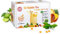 BUBBLE TEA KIT PASSIONSFRUCHT - 8 Getränke – Ohne künstliche Farbstoffe - Vegan und glutenfrei - 8 Strohhalme im Lieferumfang enthalten