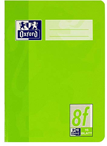Oxford Schulheft, DIN A5, Lineatur 8f / rautiert, 16 Blatt (10er Pack)