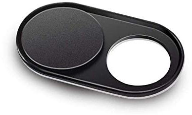 LANGING 10 Pack Black Slide Webcam Cover Camera Privacy Cover for Phone Laptop Tablet Mac Webcam