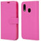 NWNK13 Samsung A20e Phone Case Premium Leather Flip Case Book Wallet Case Card Holder Media Stand Shock Proof Protective Phone Cover Compatible for Samsung Galaxy A20e Pink