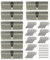 8x Profilzylinder 80 mm 40/40 gleichschließend inkl. 40 Schlüssel