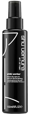Shu Uemura, Style, Shiki Worker (Blow Dry Serum), Auskämmbarer Haar-Primer, Für alle Haartypen, Hitzeschutz für geschmeidige, luftgetrocknete oder mit dem Föhn gestaltete Styles, 150 ml