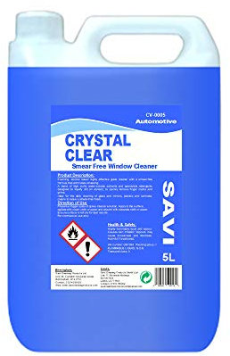 Crystal Clear - Limpiador de cristales y ventanas 5L
