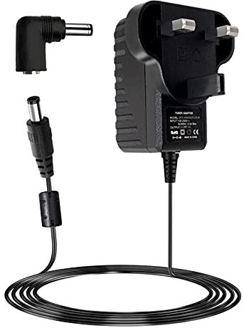 6V 1A Power Supply Adapter Charger for DC IN 6Volt Omron Pressure Blood Monitor M2 Basic, M3, M4, M6, M7, M10, X2, X3, X4, X7, RS1, RS2 HHP-BFH01 Power Cord.