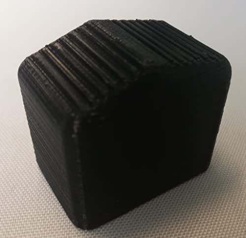 Convient pour Hailo Zarges Pied extérieur 33 x 20 mm Noir