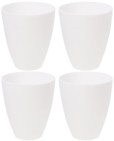 Happyyami 6 Stücke Kunststoff Lampenschirm Ersatz Kronleuchter Lampenschirm Hufeisenform Stehlampe Schirm Lampenabdeckung für Tischhlampe Wandlampe Hängelampe Pendelleuchte Lampe Schatten