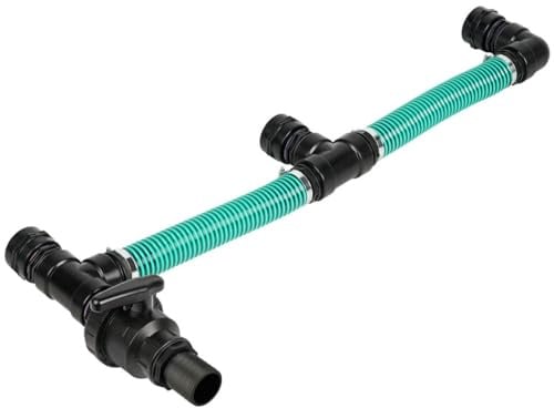 REKUBIK IBC Adapter BSP 2 - 3 IBC nebeneinander Tankverbindung Schlauch Größe 50mm (2)