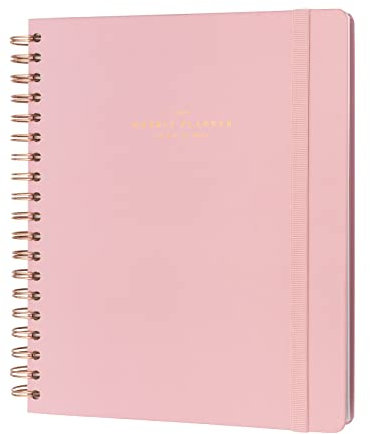 Kokonote Planer 2023 2024 - Big Size Kalender 2024 Buchkalender La Vie en Rose Studienplaner 2023/2024 - Terminplaner 2023/2024 - Terminkalender 2023/2024 - Kalender 2023 2024 Ringbuch