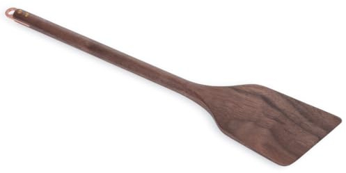 Barebones Wooden Spatula - Kitchen Spatula Crafted with Durable Black Walnut - Wooden Cooking Utensils and Home Essentials